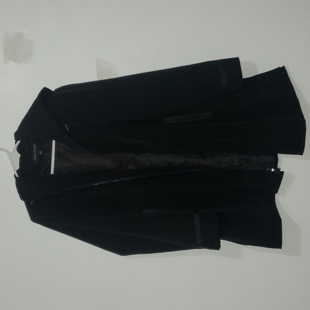 Size L Women's Anne Klein Black Trench Coat